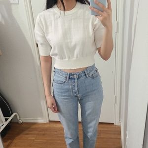 French Connection cropped sweater